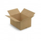 Caisse carton brune simple cannelure RAJA 80x60x40 cm