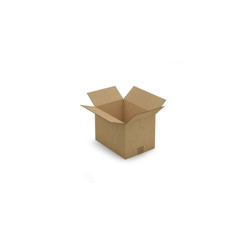 Caisse carton brune double cannelure RAJA 34x24x24 cm