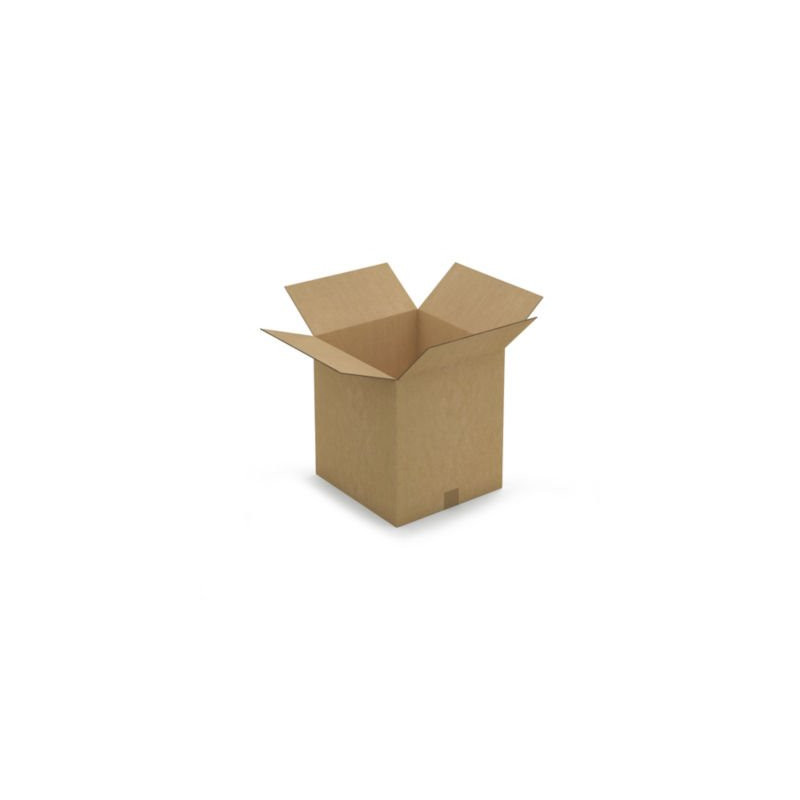 Caisse carton brune double cannelure RAJA 37x35x40 cm