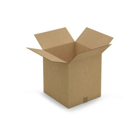 Caisse carton brune double cannelure RAJA 37x35x40 cm