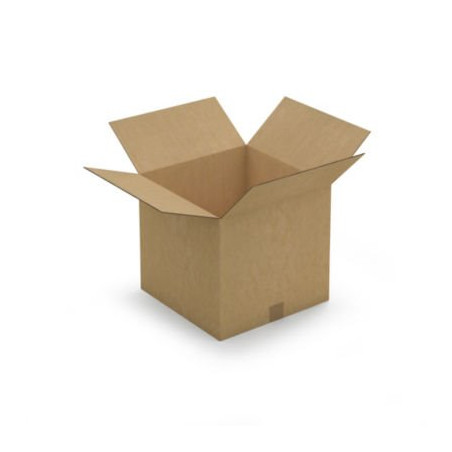 Caisse carton brune double cannelure RAJA 38x38x35 cm