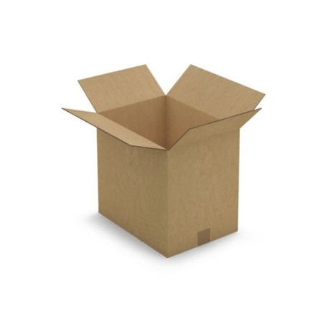 Caisse carton brune double cannelure RAJA 38x28x35 cm