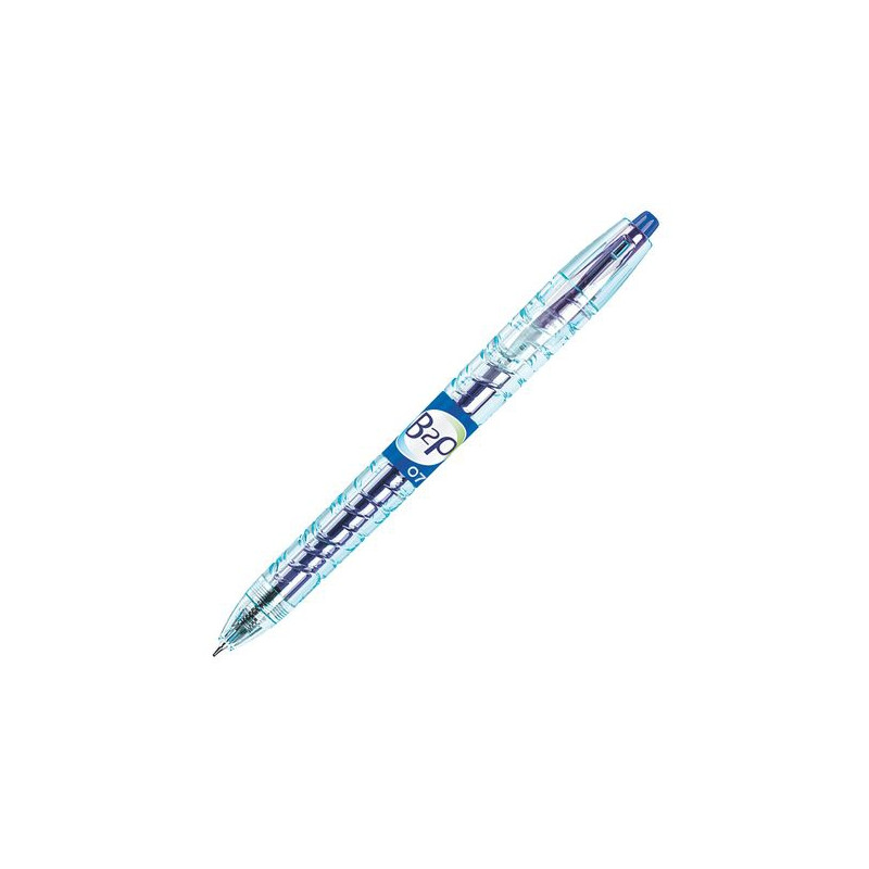 STYLO ROLLER PILOT B2P BEGREEN RÉTRACTABLE POINTE 0,7 MM - ÉCRITURE MOYENNE BLEU