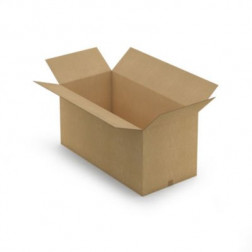 Caisse carton brune double cannelure RAJA 115x55x55 cm