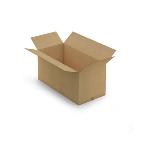 Caisse carton brune double cannelure RAJA 115x55x55 cm