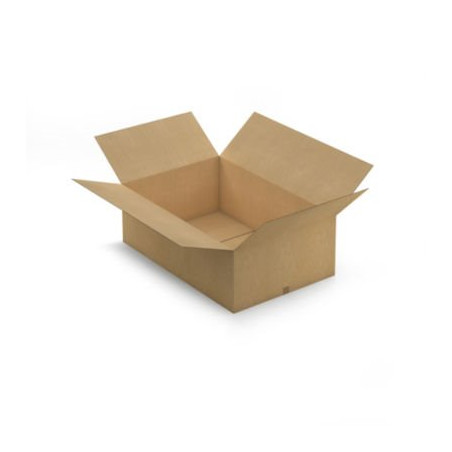 Caisse carton brune double cannelure RAJA 118x78x40 cm