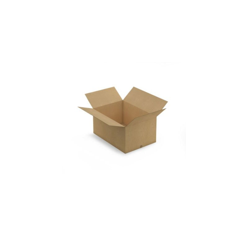 Caisse carton brune double cannelure RAJA 100x70x50 cm