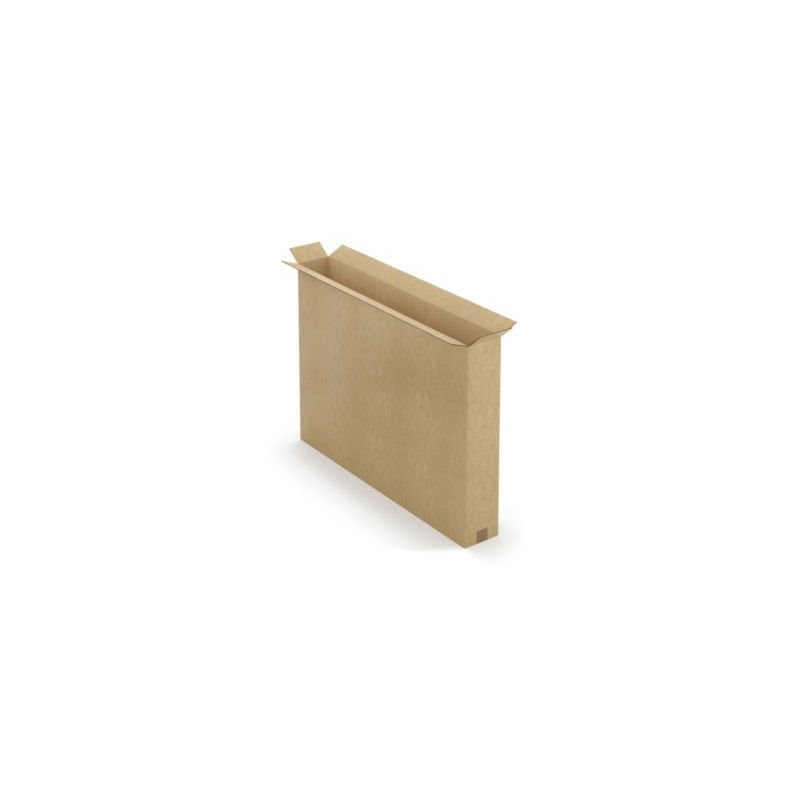 Caisse carton brune double cannelure RAJA 107x15x77 cm