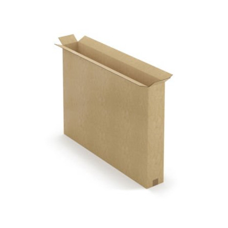 Caisse carton brune double cannelure RAJA 107x15x77 cm