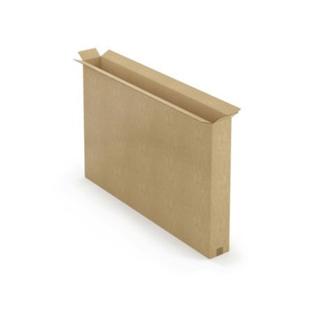 Caisse carton brune double cannelure RAJA 137x15x87 cm