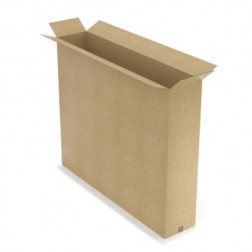 Caisse carton brune double cannelure RAJA 145x45x90 cm