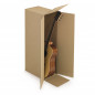 Caisse carton longue double cannelure à grande ouverture RAJA 100x25x40 cm