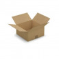 Caisse carton brune simple cannelure RAJA 30x30x15 cm