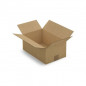 Caisse carton brune simple cannelure RAJA 34,5x22x14,5 cm