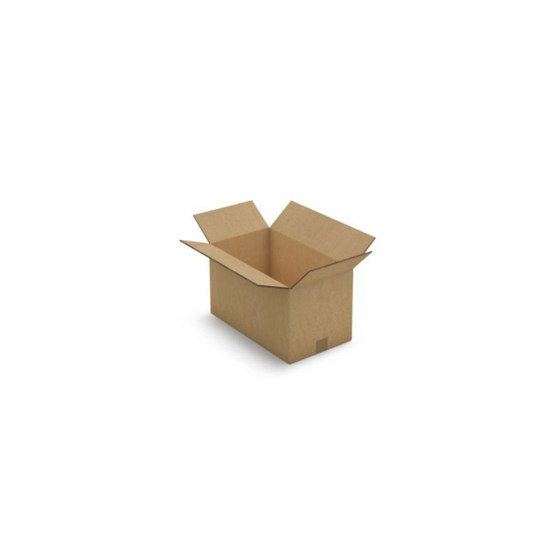 Caisse carton brune triple cannelure RAJA 46x26x26 cm