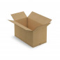 Caisse carton brune triple cannelure RAJA 46x26x26 cm