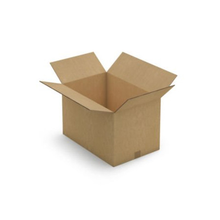 Caisse carton brune triple cannelure RAJA 57x37x36 cm