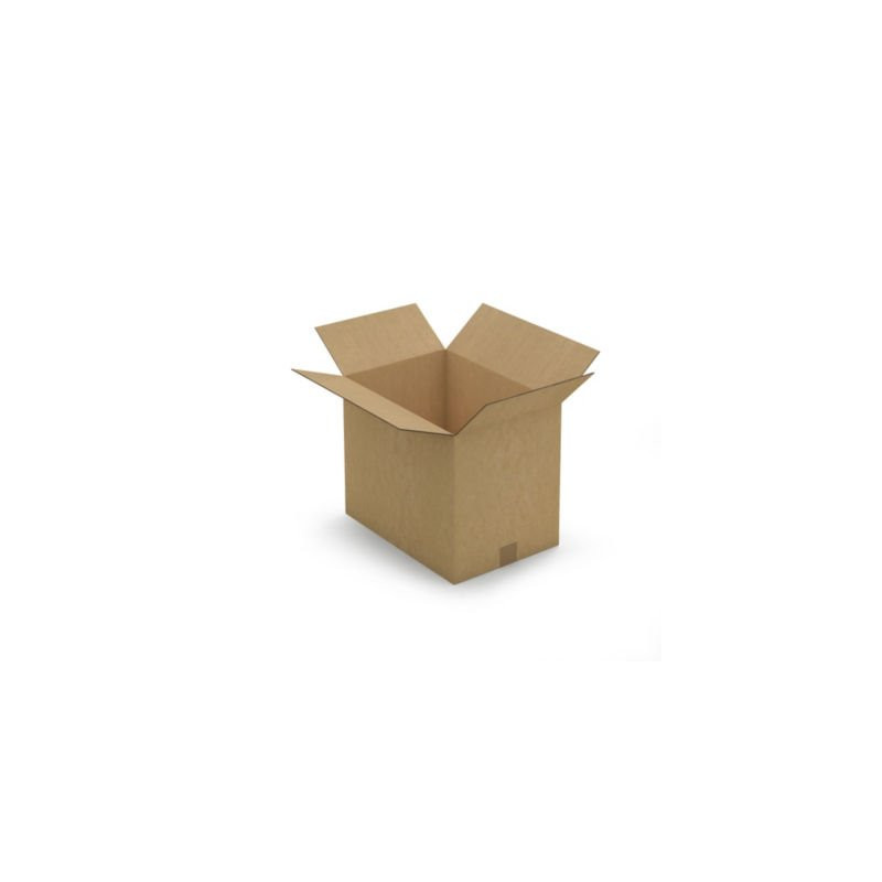 Caisse carton brune double cannelure RAJA 43x30x35 cm