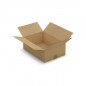 Caisse carton brune simple cannelure RAJA 43x30x15 cm