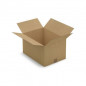 Caisse carton brune simple cannelure RAJA 43x31x25 cm