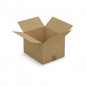 Caisse carton brune simple cannelure RAJA 30x25x20 cm