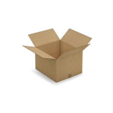 Caisse carton brune double cannelure RAJA 45x40x30 cm