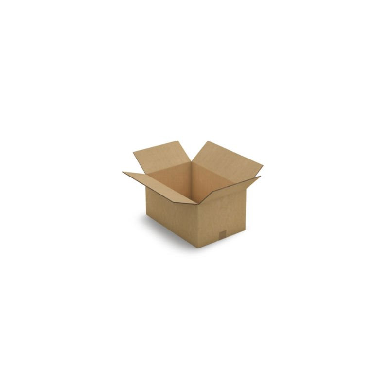 Caisse carton brune triple cannelure RAJA 50x33x25 cm