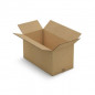 Caisse carton brune triple cannelure RAJA 60x31x31 cm