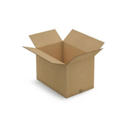 Caisse carton brune triple cannelure RAJA 63x42x42 cm