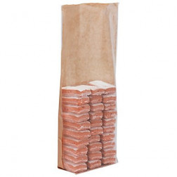 SAC BONBONS DOS KRAFT 120 X 275 MM S/IMP FOND CARTON