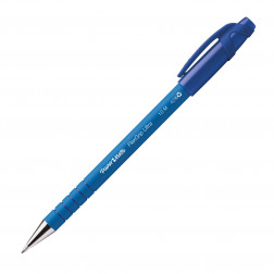 STYLO BILLE PAPERMATE FLEXIGRIP ULTRA À CAPUCHON POINTE 1 MM - ÉCRITURE MOYENNE BLEU