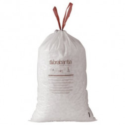 ROULEAU 20 SACS POUBELLE BLANC 5L