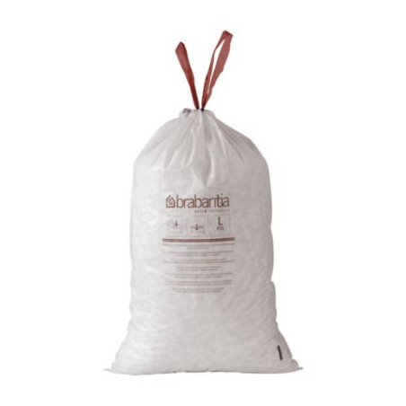 ROULEAU 20 SACS POUBELLE BLANC 5L