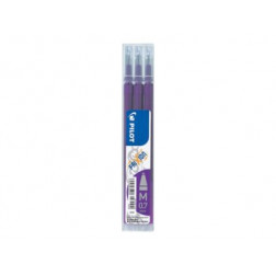 LOT 3 RECHARGES FRIXION VIOLET 0.7MM