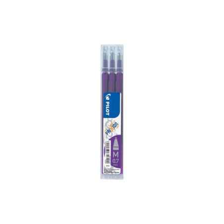 LOT 3 RECHARGES FRIXION VIOLET 0.7MM