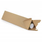 Tube carton triangulaire brun RAJA 60x640 mm