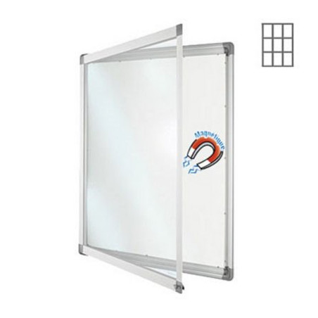 VITRINE INT ALU VER SECUR 9F FD METAL