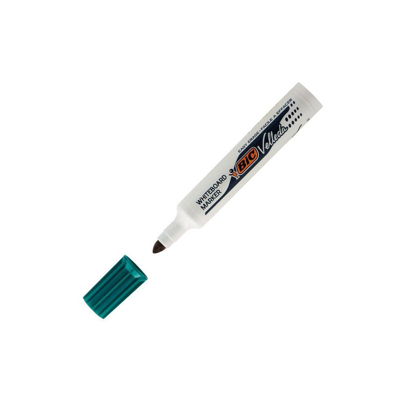 MARQUEUR EFFAÇABLE BIC VELLEDA 1711 POINTE OGIVE 1,9 MM VERT