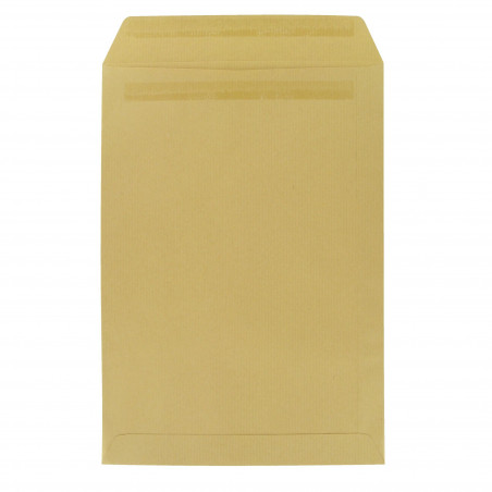 POCHETTES ADMINISTRATIVES KRAFT BRUN 229X324 MM GAMME BUDGET SANS FENÊTRE - BOÎTE DE 250