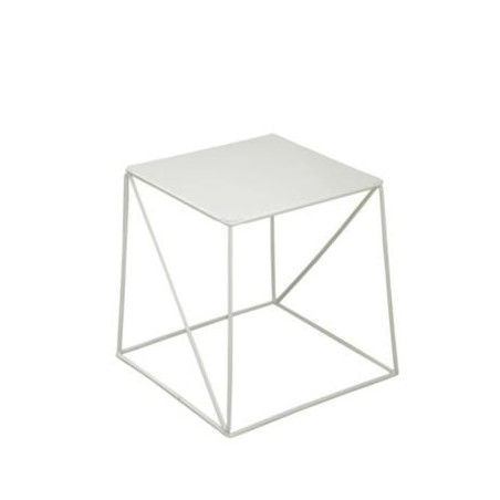 TABLE SLIMI CUBO BLANC