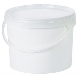 Seau blanc opaque 21,3 l