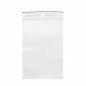 Sachet plastique zip transparent 60 microns RAJA 12x18 cm