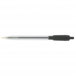 STYLO BILLE BUDGET RÉTRACTABLE POINTE 0,7 MM - ÉCRITURE MOYENNE NOIR