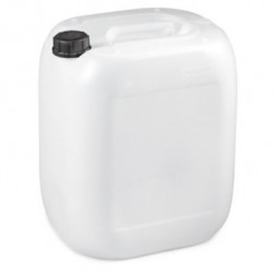 Jerrican plastique naturel translucide 25 l