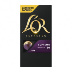 BTE 10 CAPSULES L'OR ESPRESSO SUPREMO