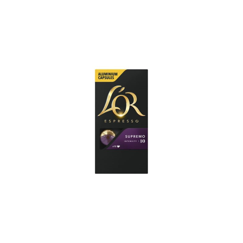 BTE 10 CAPSULES L'OR ESPRESSO SUPREMO