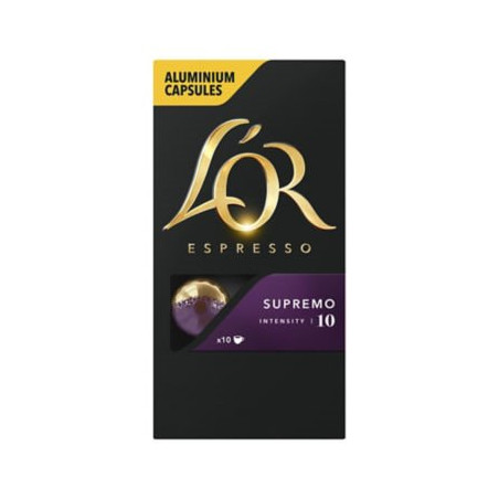 BTE 10 CAPSULES L'OR ESPRESSO SUPREMO