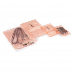 Sachet plastique zip antistatique 25x35 cm