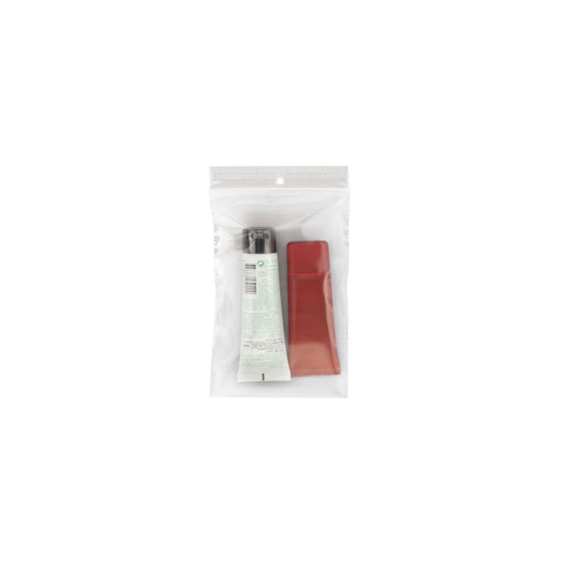 Sachet plastique zip transparent 50 microns 10 x 25 cm