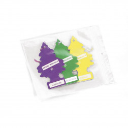 Sachet plastique zip transparent 50 microns 12,5 x 12,5 cm